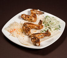 Шашлык из куриных крылышек
