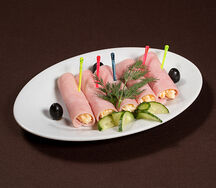 Рулет из ветчины