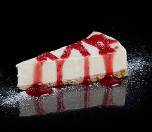 Чизкейк классический с клубничным топингом