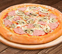 Пицца Прошутто Фунги 30 см на классическом тесте