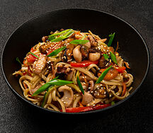 Удон с морепродуктами