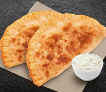 Чебуреки с лососем