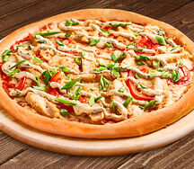 Пицца Стрипс ранчо 30 см на тонком тесте