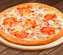 Пицца Сливочная 30 см на тонком тесте