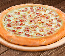 Пицца Карбонара 30 см на классическом тесте