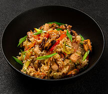 Рис с морепродуктами