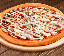 Пицца Барбекю Суприм 30 см на тонком тесте