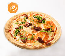 Пицца Маргарита с вялеными томатами 22 см