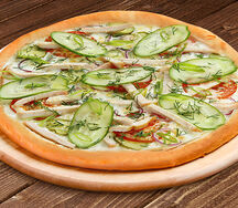 Пицца Шаверма 30 см на тонком тесте