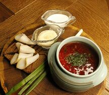 Борщ с говядиной