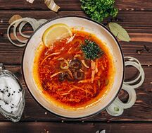 Солянка мясная