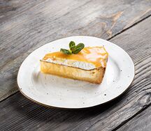 Чизкейк с соленой карамелью