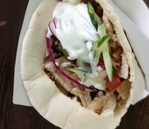 Шаверма в пите обещанная