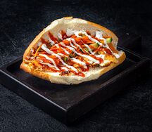 Хот-дог с курицей