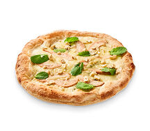 Римская пицца с грушей и горгонзолой