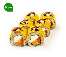 Запеченный ролл Лосось Чеддер