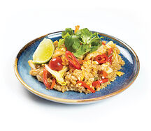 Вок Бангкок с креветками