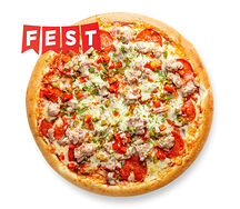 Пицца Дьябло с двойной начинкой