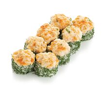 Запеченный ролл Цезарь