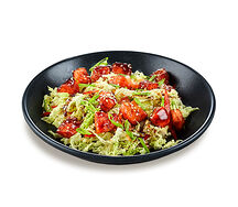 Салат с лососем