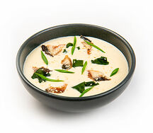 Суп Сливочный с угрем