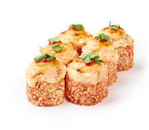 Запеченный ролл с острой креветкой