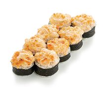 Запеченный ролл Сырная креветка