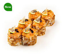 Запеченный ролл Спайси Лосось