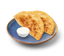 Чебуреки с лососем