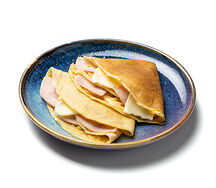 Блины с ветчиной и сыром