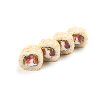 Половинка ролла Нежный тунец