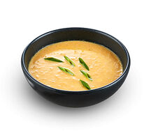 Крем-суп из лосося