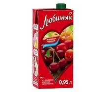 Сок Любимый Вишнёвая черешня