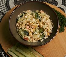 Салат с кукурузой