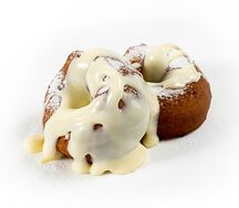Русский пончик со сгущенкой