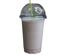 Молочный коктейль клубничный
