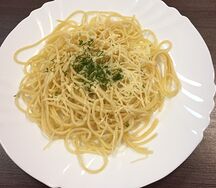 Спагетти с пармезаном