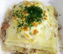 Лазанья мясная