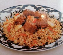 Плов Чайханский с говядиной