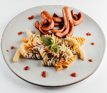 Сосиски осьминожки с рожками