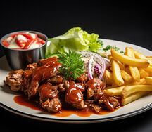 Pork Shawarma Platter