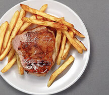 Pork with chips