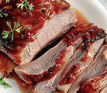 Braiied pork loin