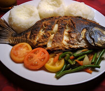 Nshima & Fish