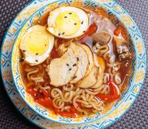 Рамен с курицей