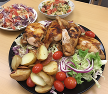 Quarter Chicken & Wedges
