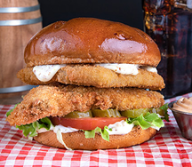 Horseback burger, frites & boisson