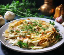 Crêpe fettuccini
