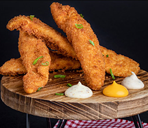 Poulet cherokee panko