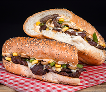 Philadelphia steak sub
